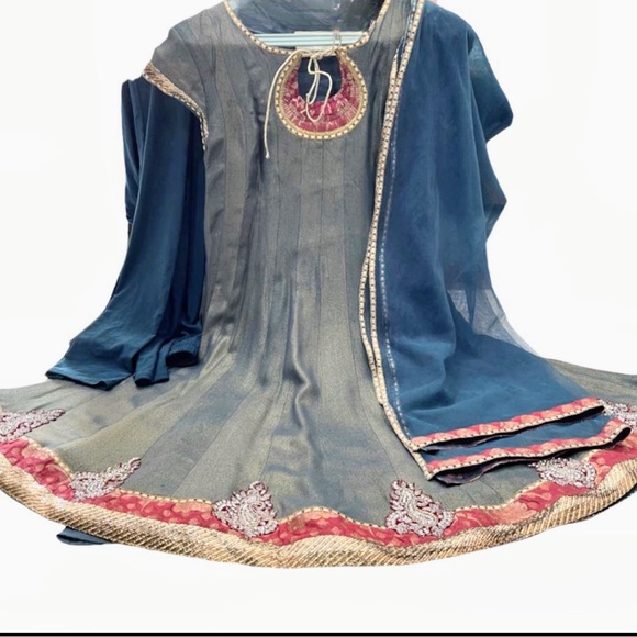 🟡Elegant Churidar Kurta Set for Women - Picture 6 of 16